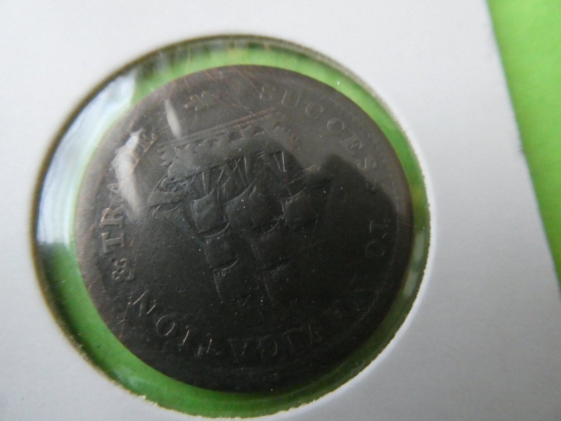 Toutes les monnaies: Zypern 1815, 1/2 Penny  Token – D'occasion à Hinterforst par Rohusri 1