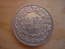 (C1) 2 Franken 1905 SS+