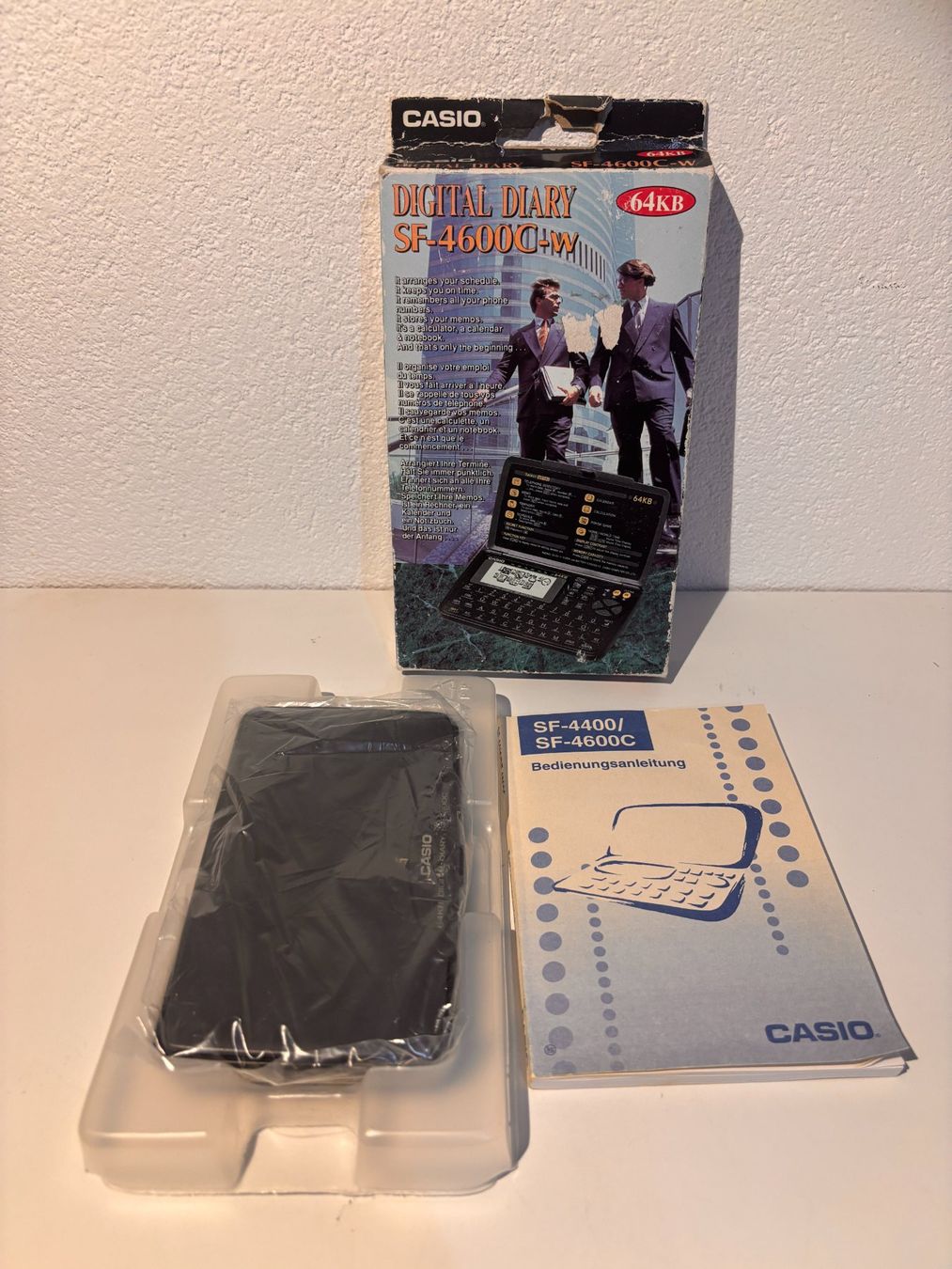 Casio Palmari: Casio Digital Diary SF-4600 64 KB – Usato da Binningen venduto da samorga21