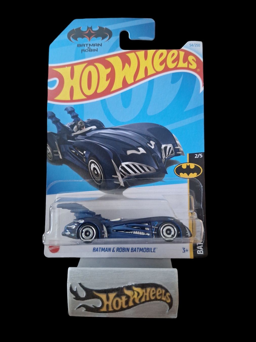 Hot Wheels Modellini d'auto: Hot Wheels Batman 2024 Batman & Robin Batmobile 2/5 L – Nuovo e nell'imballaggio originale da Adlikon venduto da Mmartin0