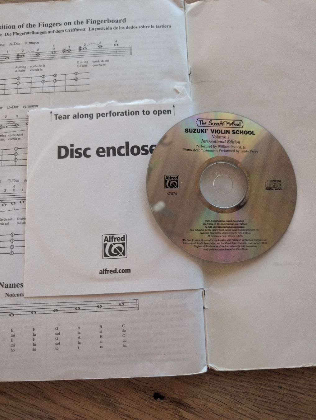 Libri: Suzuki Violin School, Band 1, mit CD - Gebraucht – Usato da Bellmund venduto da Jegga 2