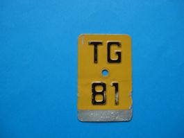 Mofa - Nummer TG 81