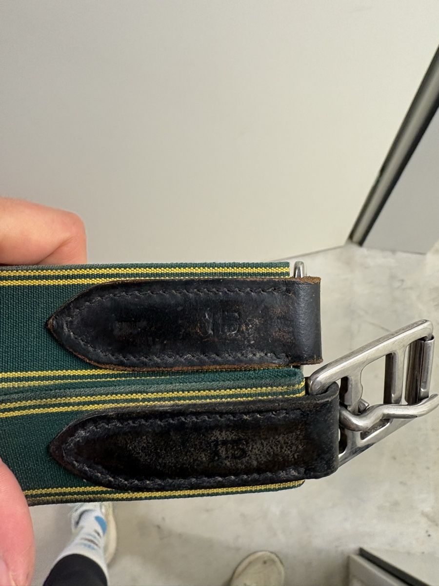 Selle & Accessori: Schwarzer Sattelgurt Leder – Usato da Oberhasli venduto da ani_97f7 1