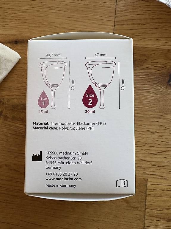 Medizinische Geräte: Menstruations Tasse Neu – Gebraucht aus Zürich von sch_kqj7 3