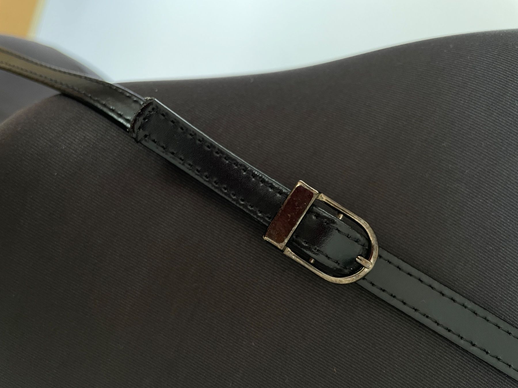 Lancaster Borse da donna: Lancaster Leder-Umhängetasche, schwarz – Usato da Grenchen venduto da M_ina 4