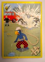 Penelope Holzpuzzle / Globi bei der Feuerwehr / 48 Teile