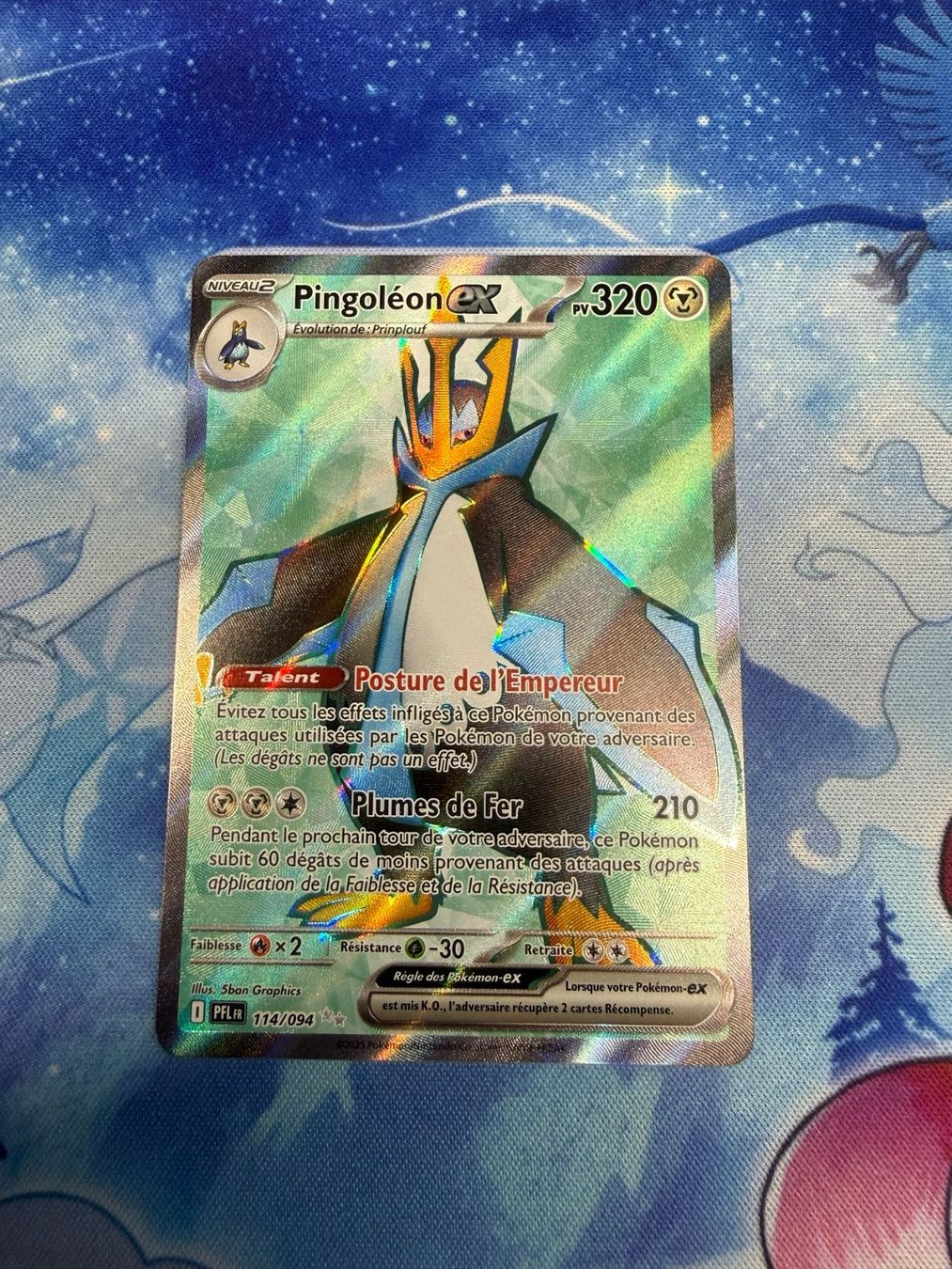 Pokémon Carte collezionabili: Pingoléon FA - PFL 114 FR – Nuovo (secondo la descrizione) da Courgenay venduto da ScamBoxOff