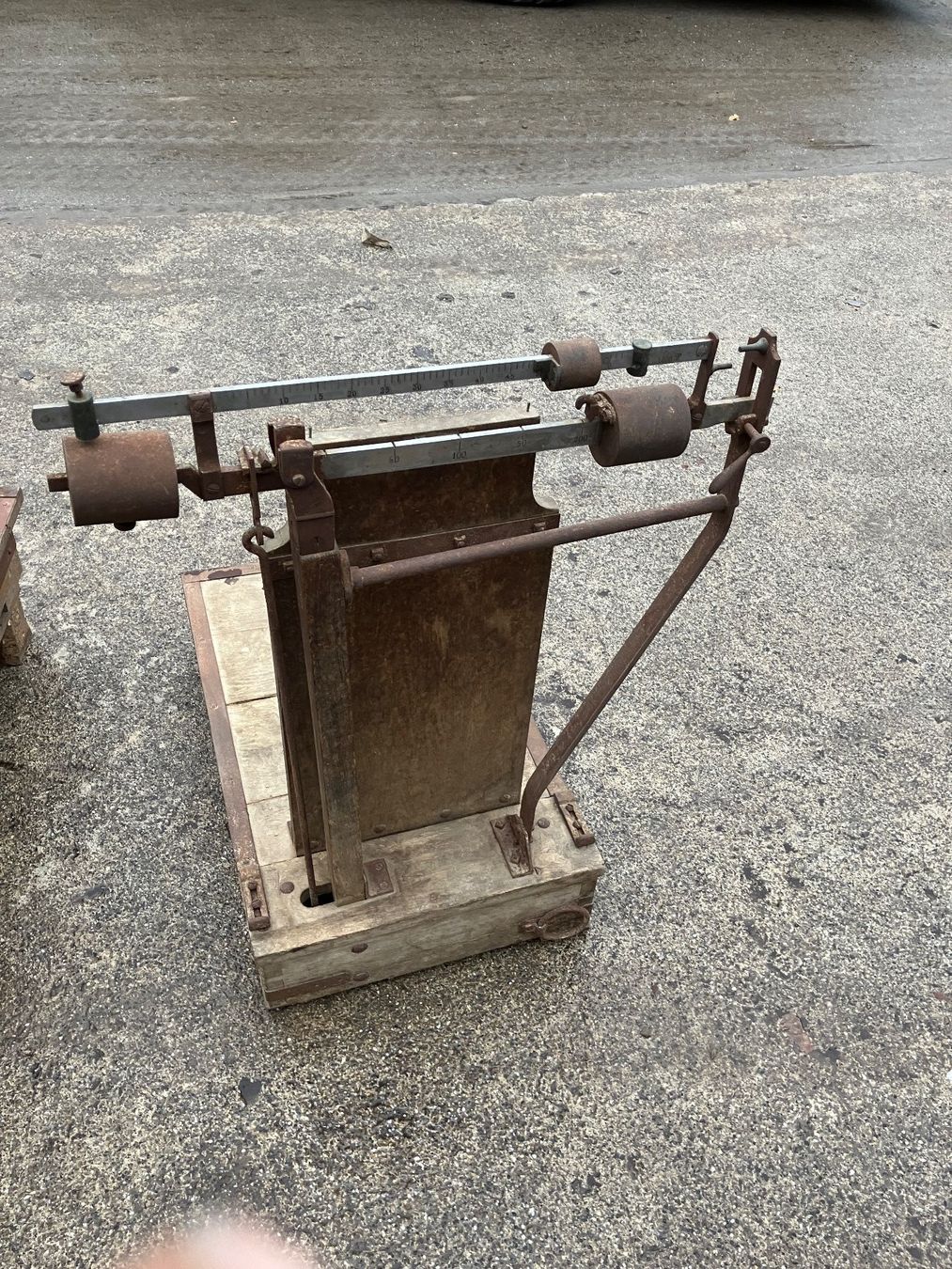 Bilance e pesi: Antike Dezimalwaage – Usato da Schlatt TG venduto da bolero135 1