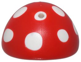 LEGO 105189pb01 Red Minifigure, Headgear Hat Mushroom