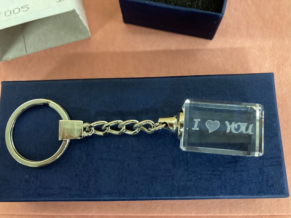 Schlüsselanhänger - I Love You - Druck66 - Amerikanische Geschenkartikel
