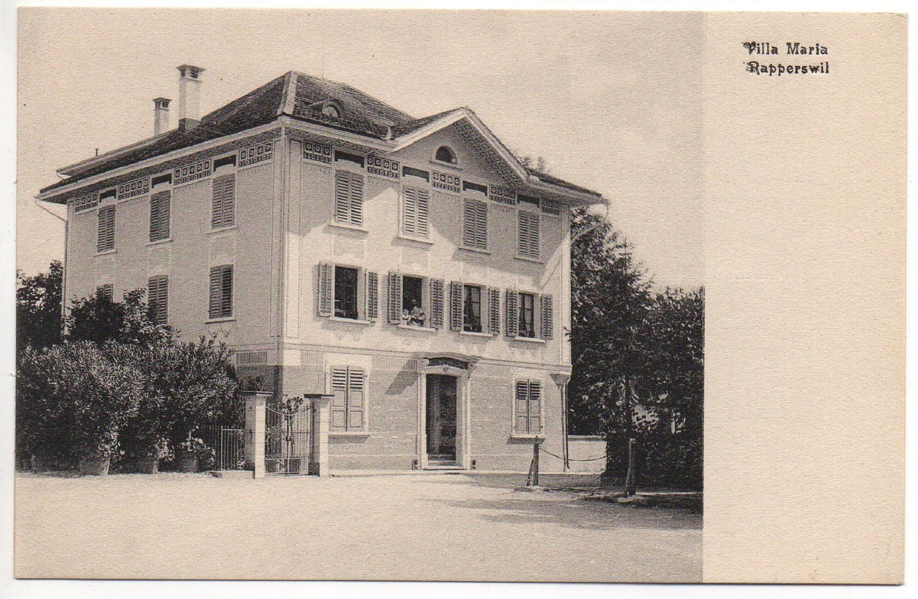 Cartoline postali: RAPPERSWIL Villa Maria – Nuovo (secondo la descrizione) da Jona venduto da philajona