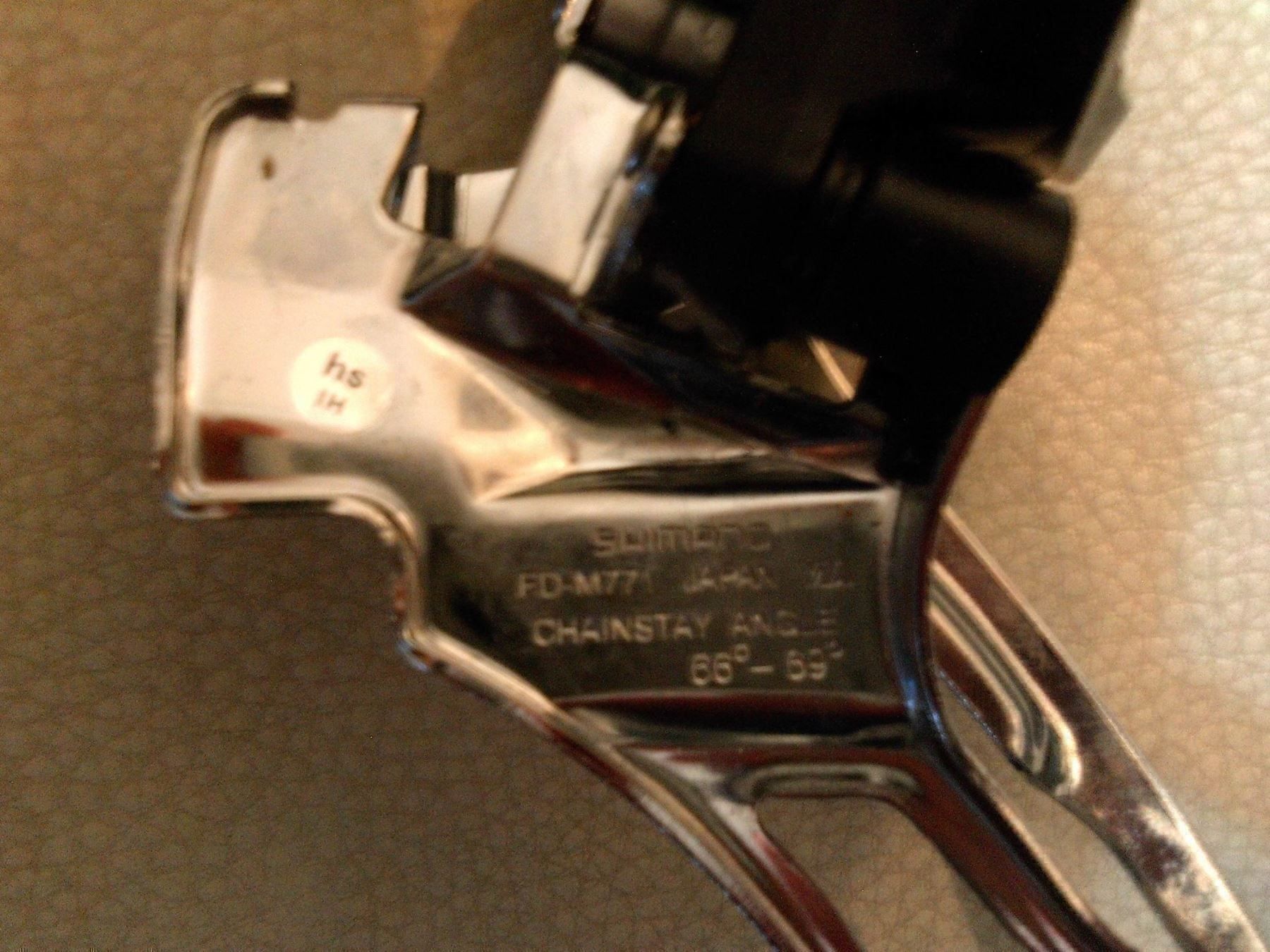 Pezzi di ricambio: 4 X Umwerfer SHIMANO DEORE XT neu ! – Nuovo e nell'imballaggio originale da Riehen venduto da tamola67 3