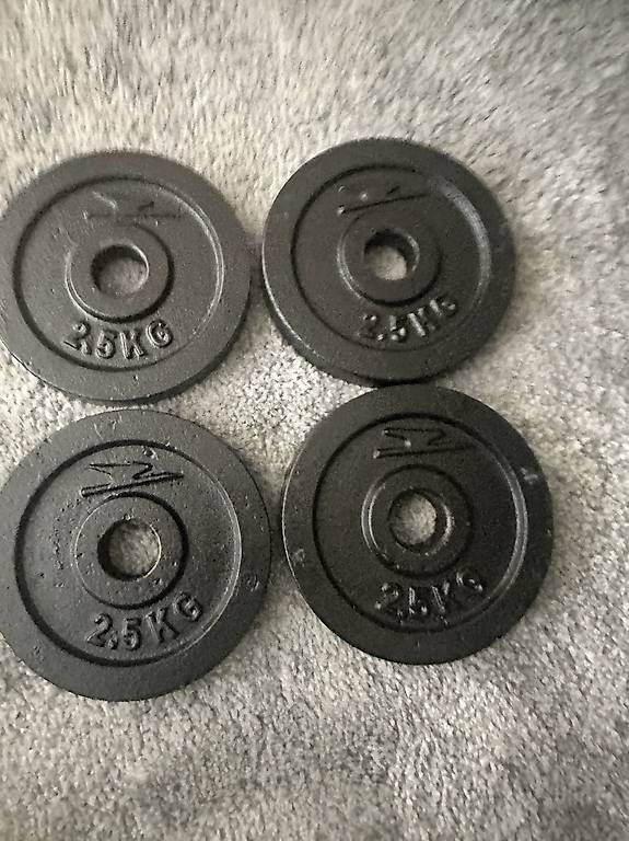 Hanteln & Gewichte: Crane - Hantelscheiben Set 4x 2.5kg – Gebraucht aus Wangen SZ von Jaay_Sky 2