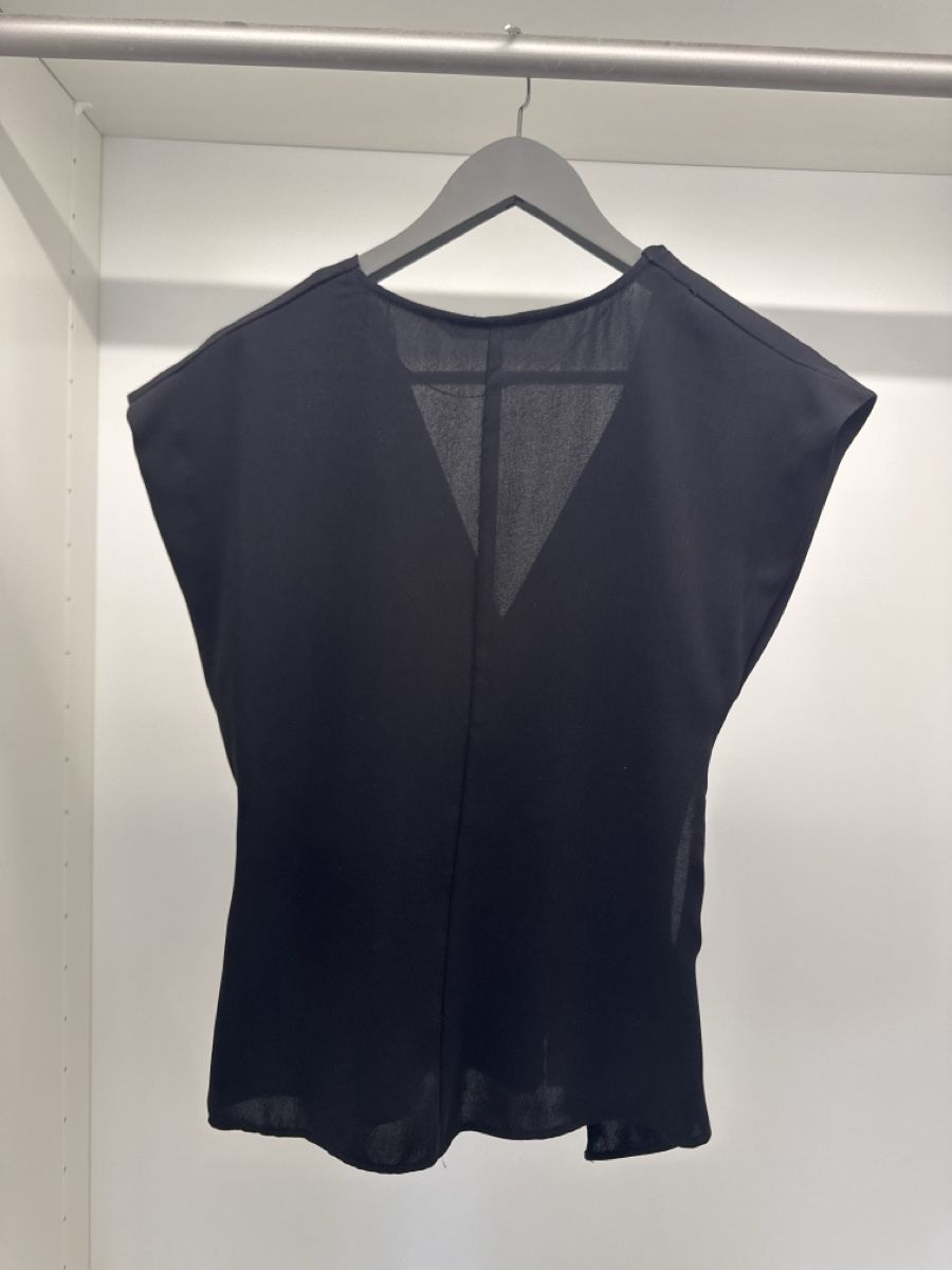 Zara Camicette: Camicetta Zara nera con nodo frontale taglia S – Nuovo (secondo la descrizione) da Uetikon am See venduto da lua_rlq2 1