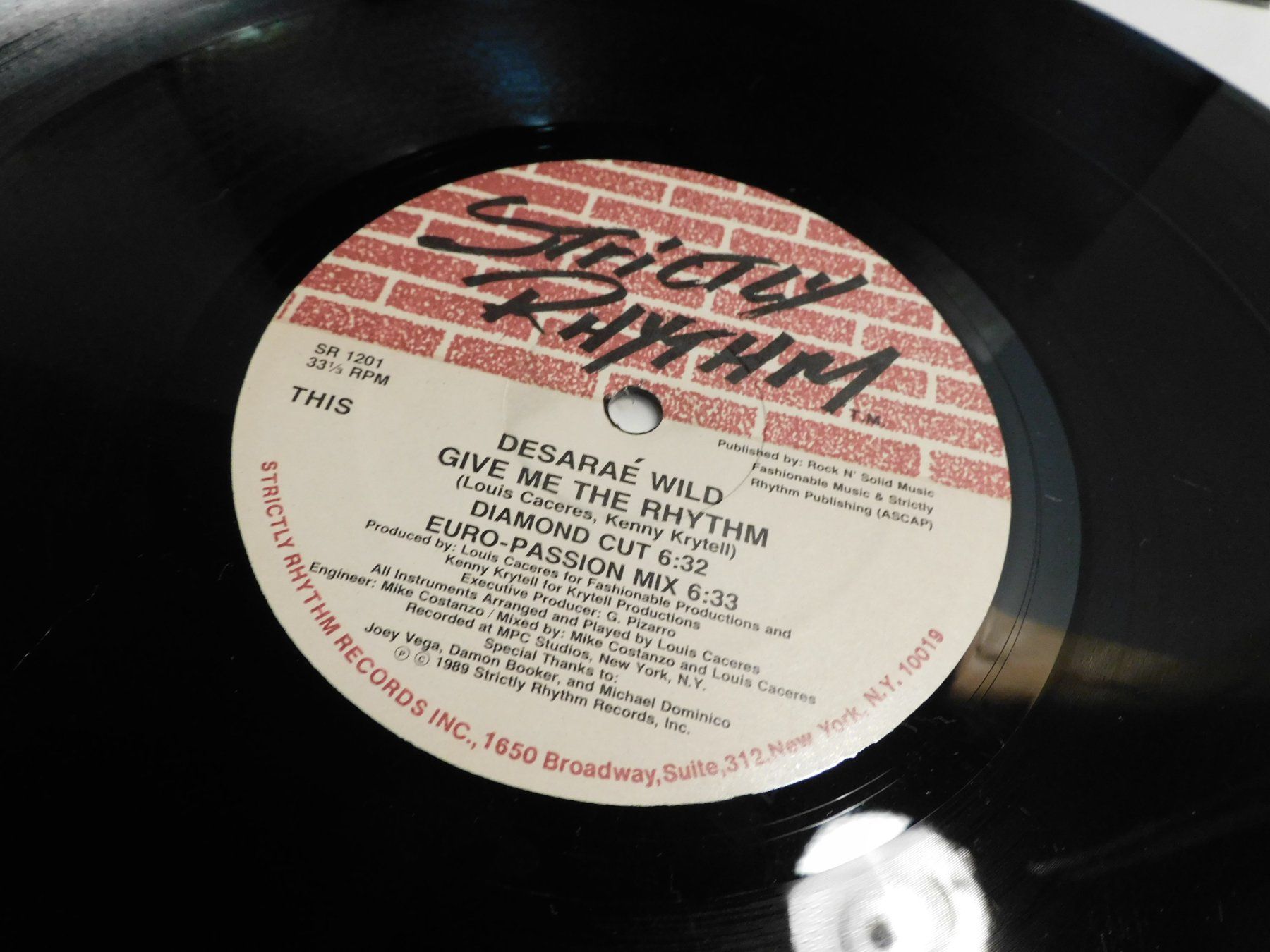 Dischi in vinile: LP - 1989 Strictly Rhythm Euro Passion Mix     LP – Usato da Sursee venduto da 76 4