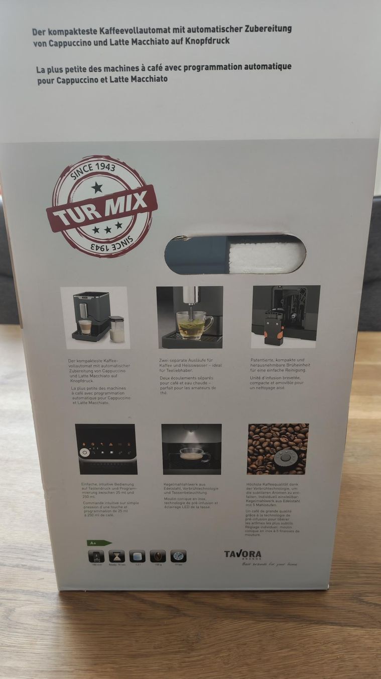 Turmix Machines à café & Machines à expresso: TURMiX Kaffevollautomat – D'occasion à Luzern par llubaa 2
