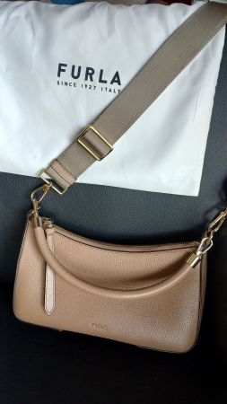 FURLA KALBSLEDER DAMEN TASCHE (Hand-, und Schultertasche)