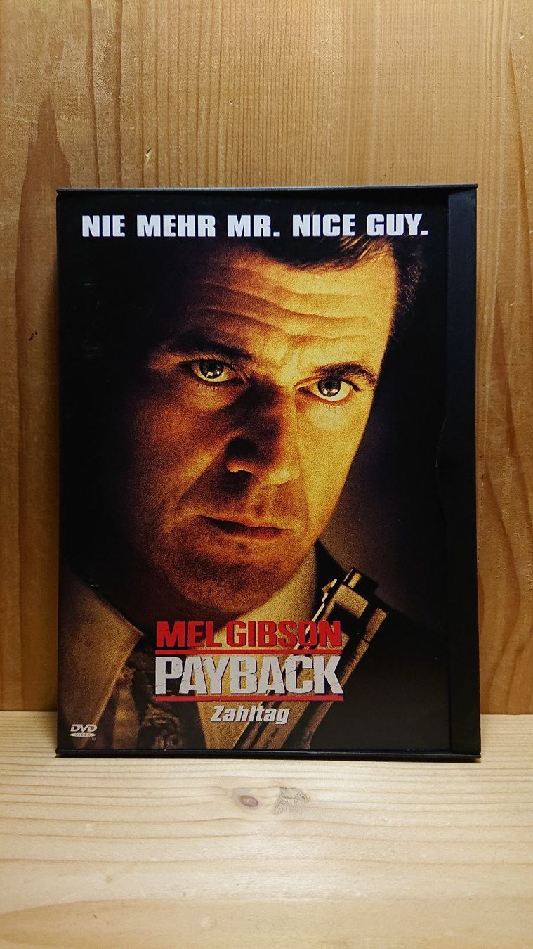Tutti i DVDs: PAYBACK Zahltag DVD Schnabcase mit Mel Gibson – Usato da Wilderswil venduto da Exebub