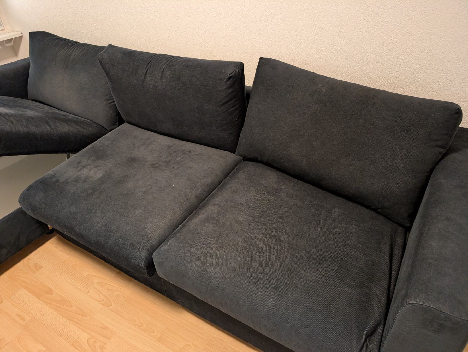 Ikea Divani: IKEA VIMLE Ecksofa mit Bettfunktion dunkelgrau guter Zustand – Usato da Tann venduto da gma_rh5f 3