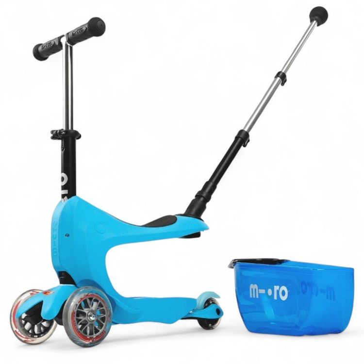 Micro Mini 2go+ Deluxe blau, ideales Gefährt für Kids ab 18m (Gebraucht ...