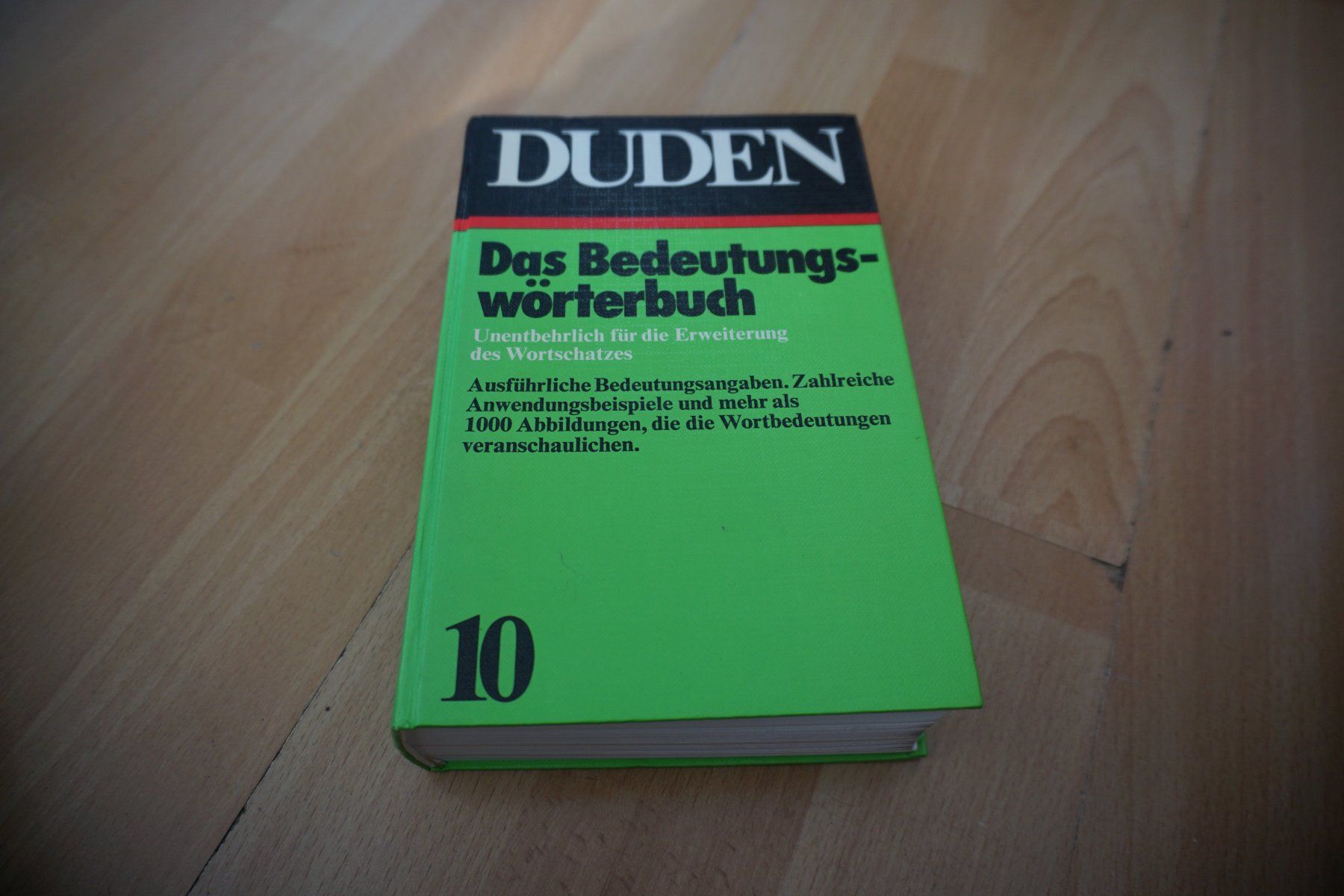 Libri: Duden Bedeutungswörterbuch Band 10 .. – Usato da Zürich venduto da einalemjena