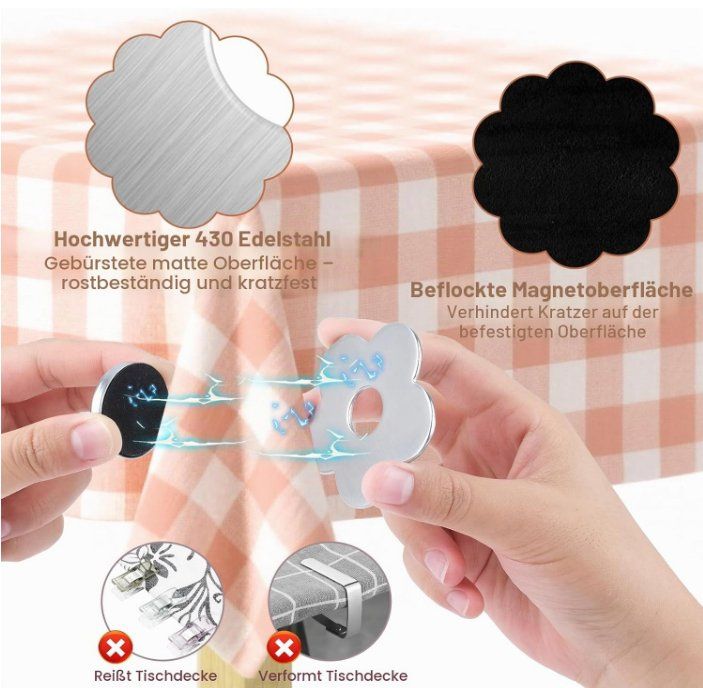 8 Stück Tischdeckenbeschwerer Extra Schwer für Draußen (Neuf (Voir description)) à Thun pour CHF 15.9 – avec livraison