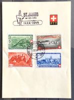 1944 - Pro Patria Satz auf PTT Bögli / 500 Jahre St. Jakob