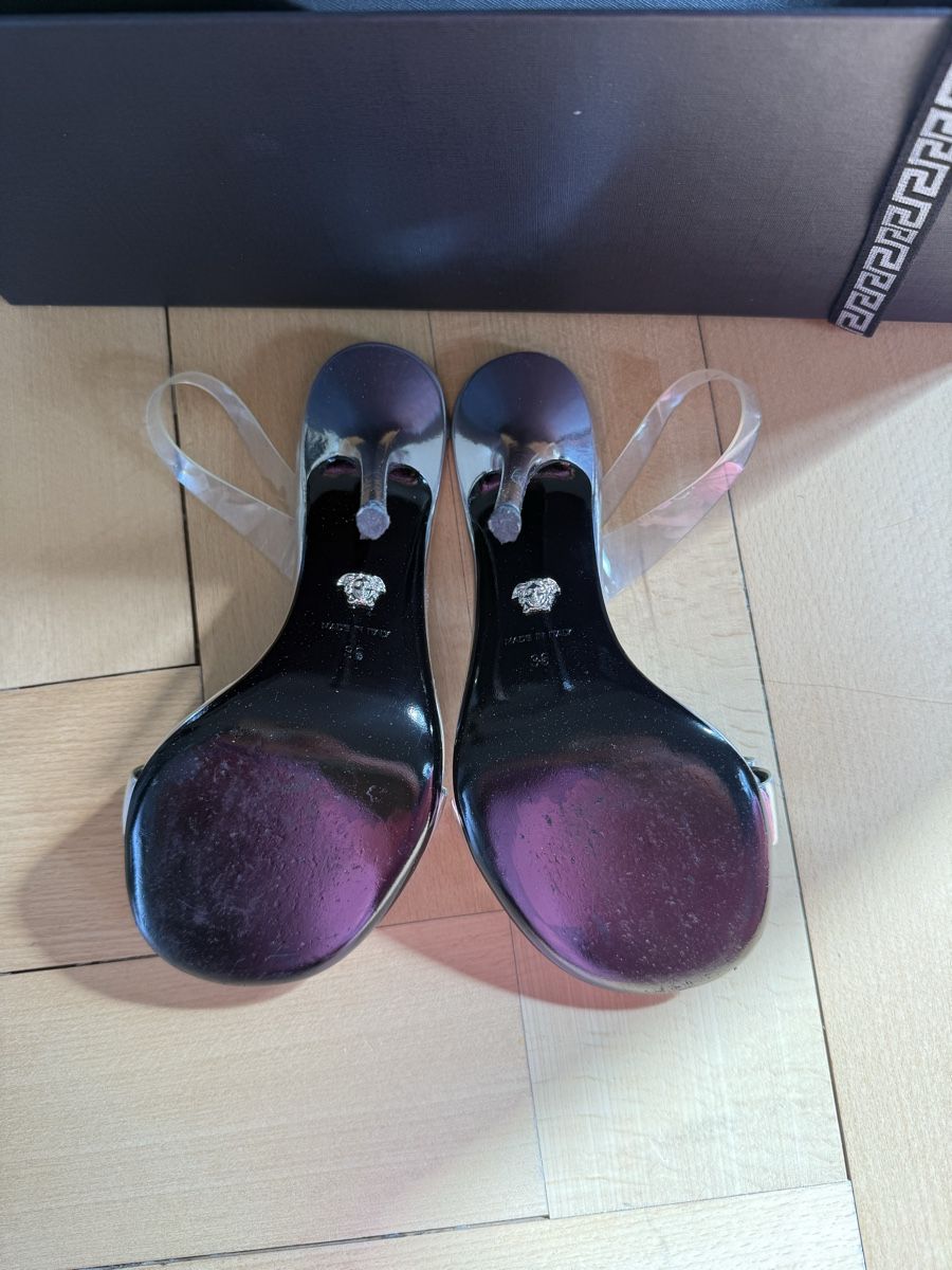 Versace Scarpe da donna: LUXURY DESIGNER VERSACE MULES WITH ORIGINAL BOX 37 – Nuovo (secondo la descrizione) da Baden venduto da agora_newgeneration 3