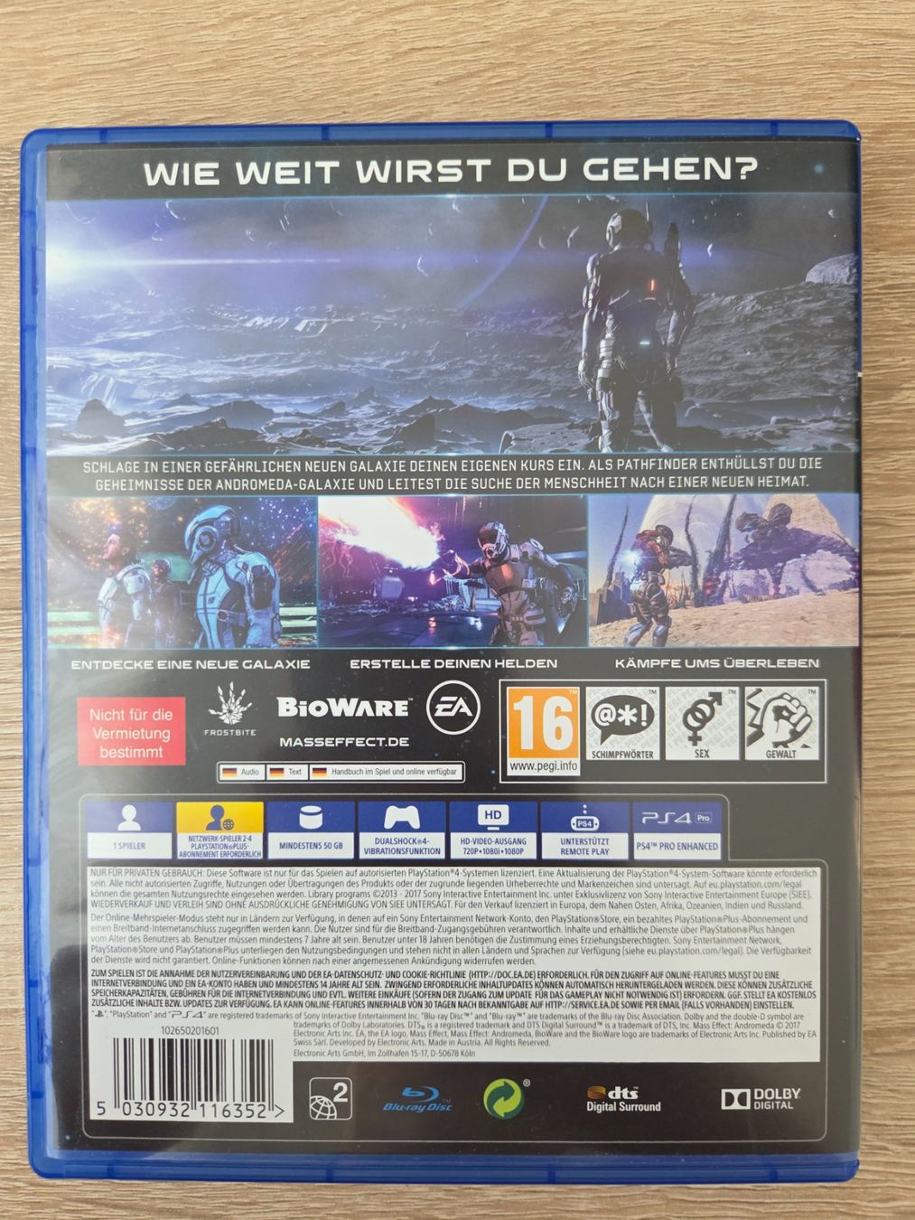 Spiele: Mass Effect Andromeda (Multilanguage) - PS4 – Gebraucht aus Carouge GE von Gasco 1