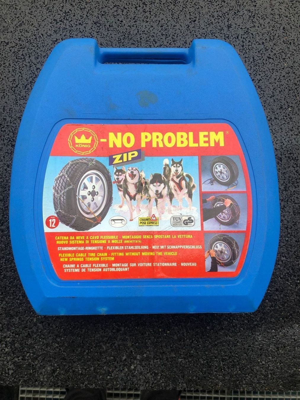 Catene da neve: Schneeketten König - No Problem Zip – Nuovo (secondo la descrizione) da Speicherschwendi venduto da Supersport 2