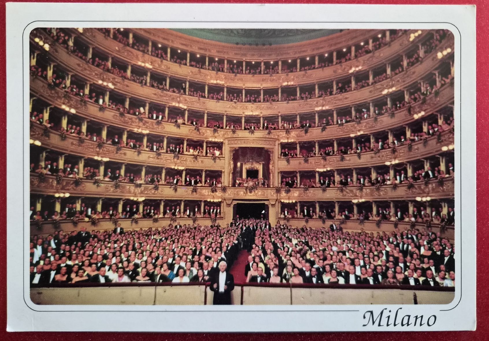 Cartoline postali: Milano Teatro alla Scala (Interno) – Nuovo (secondo la descrizione) da Melchnau venduto da Arthurius