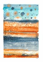 Aquarell Print Abstrakt - 14.5 x 20.5cm