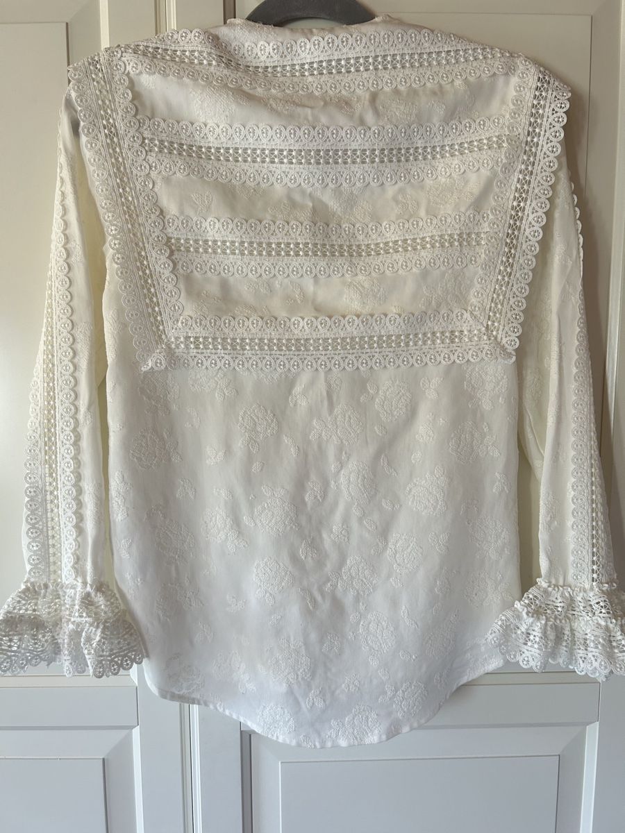 Zimmermann Camicette: Alemais Silk Linen Embroidery Blouse – Usato da St.Josefen venduto da lop_lh8d 2