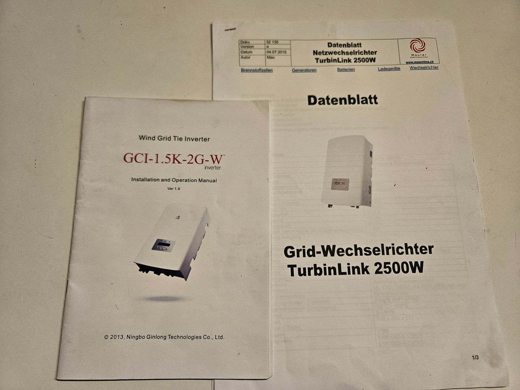 Generatori di corrente: Windrad für Netzeinspeisung – Usato da Rohrbach venduto da Kusim1 7