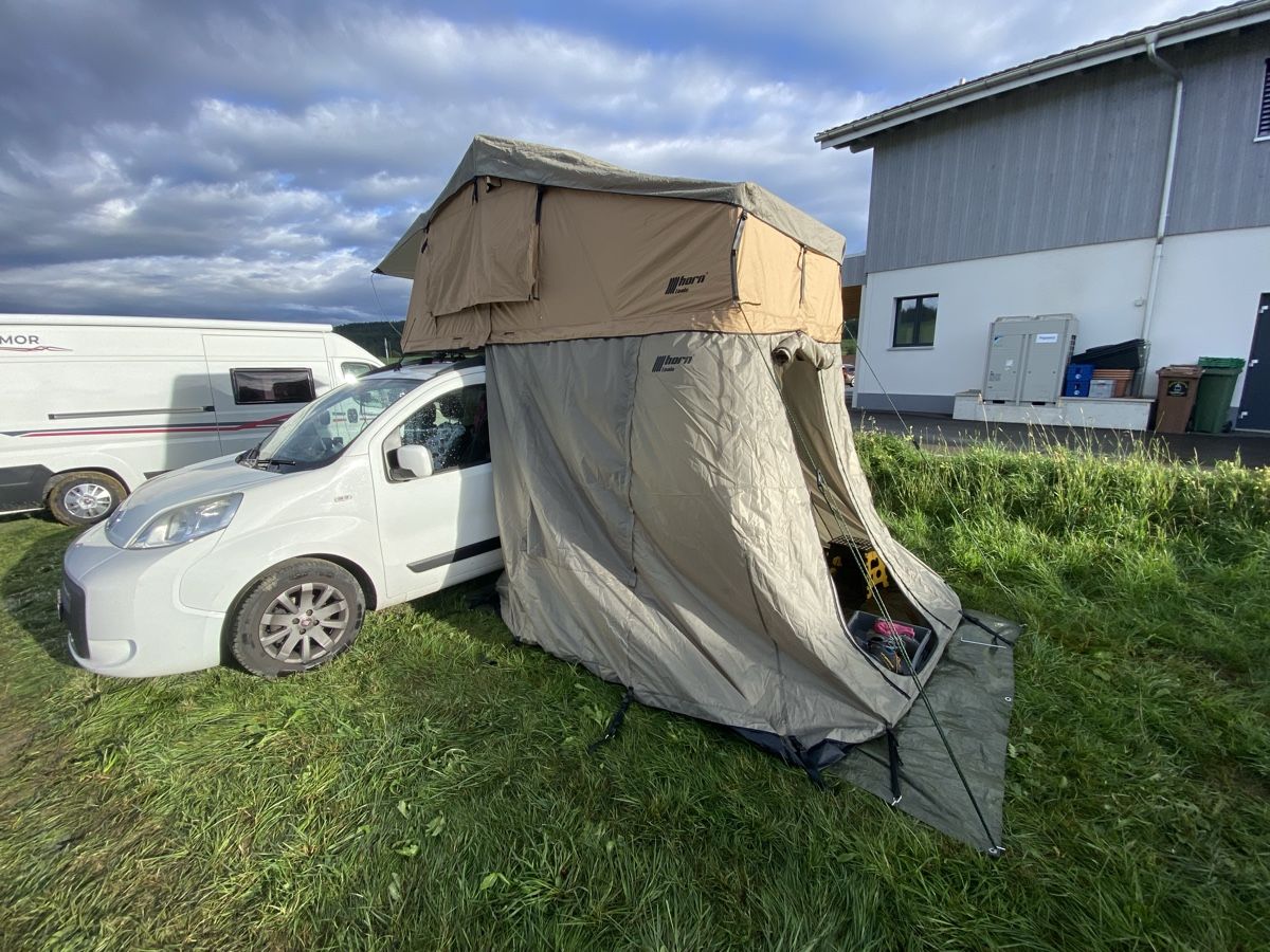 Camper Tende : Tente de toit Horntools – Usato da Donneloye venduto da AKANA01 2