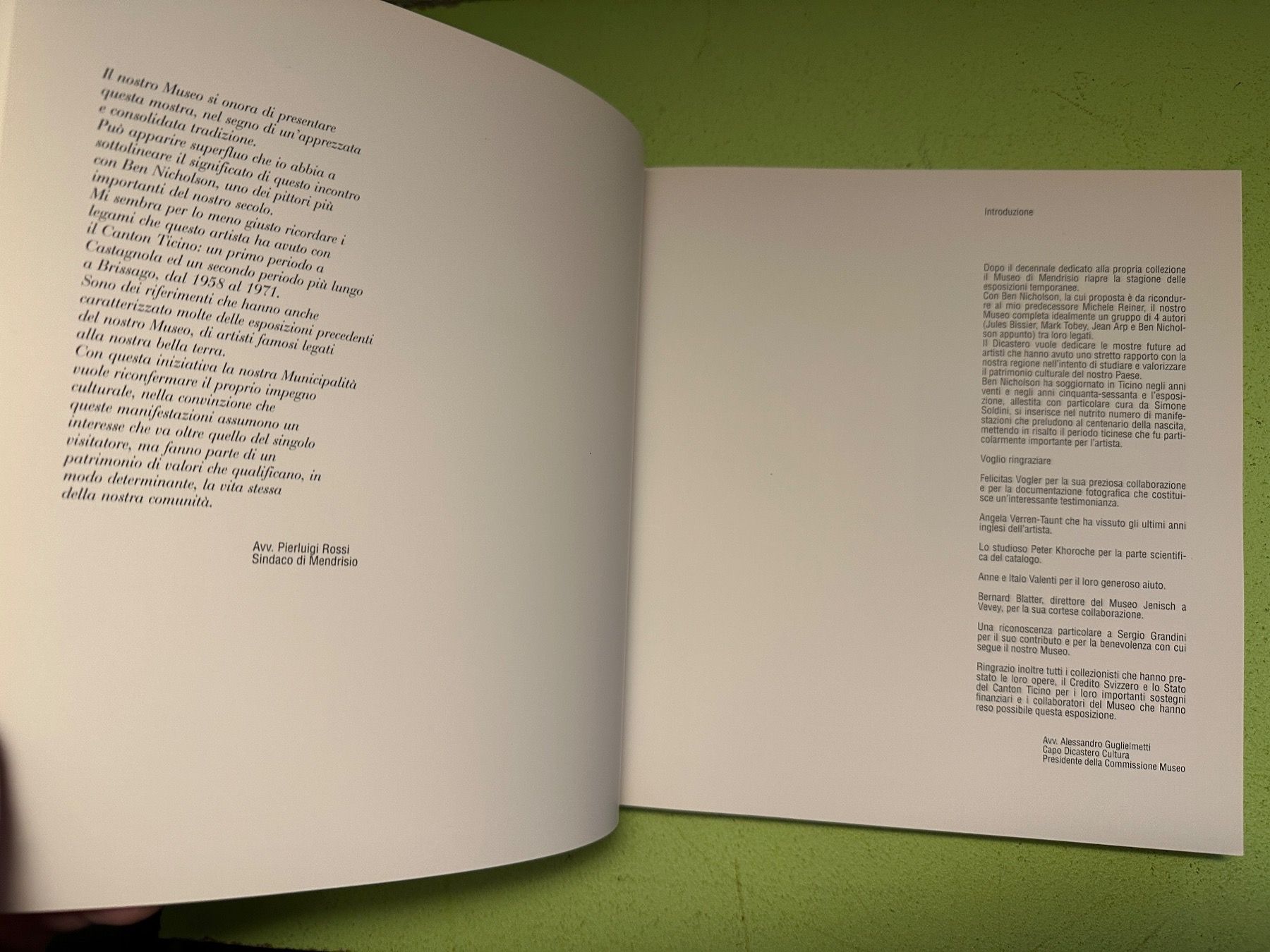 Bücher: Simone Soldini: Ben Nicholson. opere dal 1921 al 1981. – Gebraucht aus Zürich von allp 2