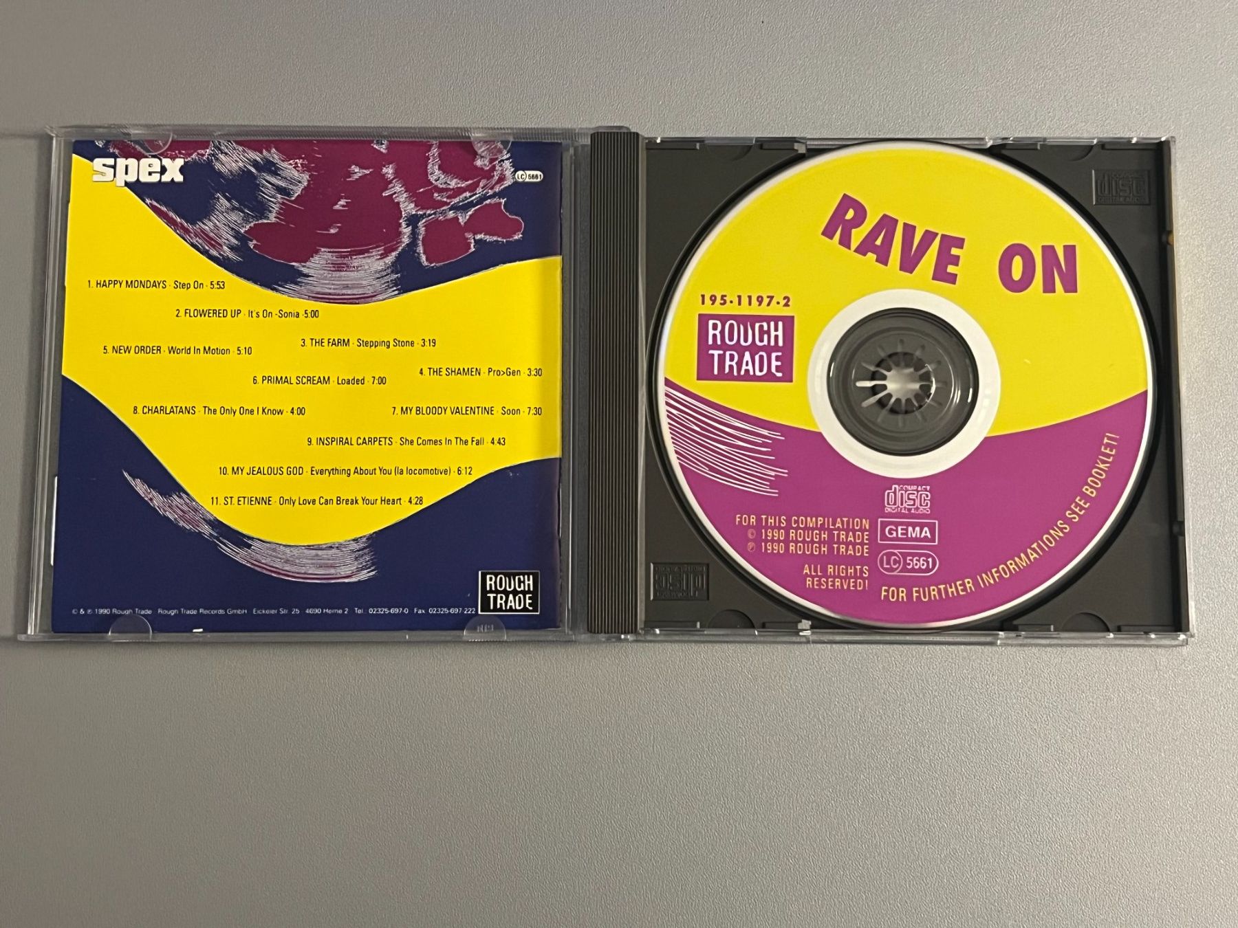 CD: RAVE ON  (CD) – Usato da Rivera venduto da poweradem05 2
