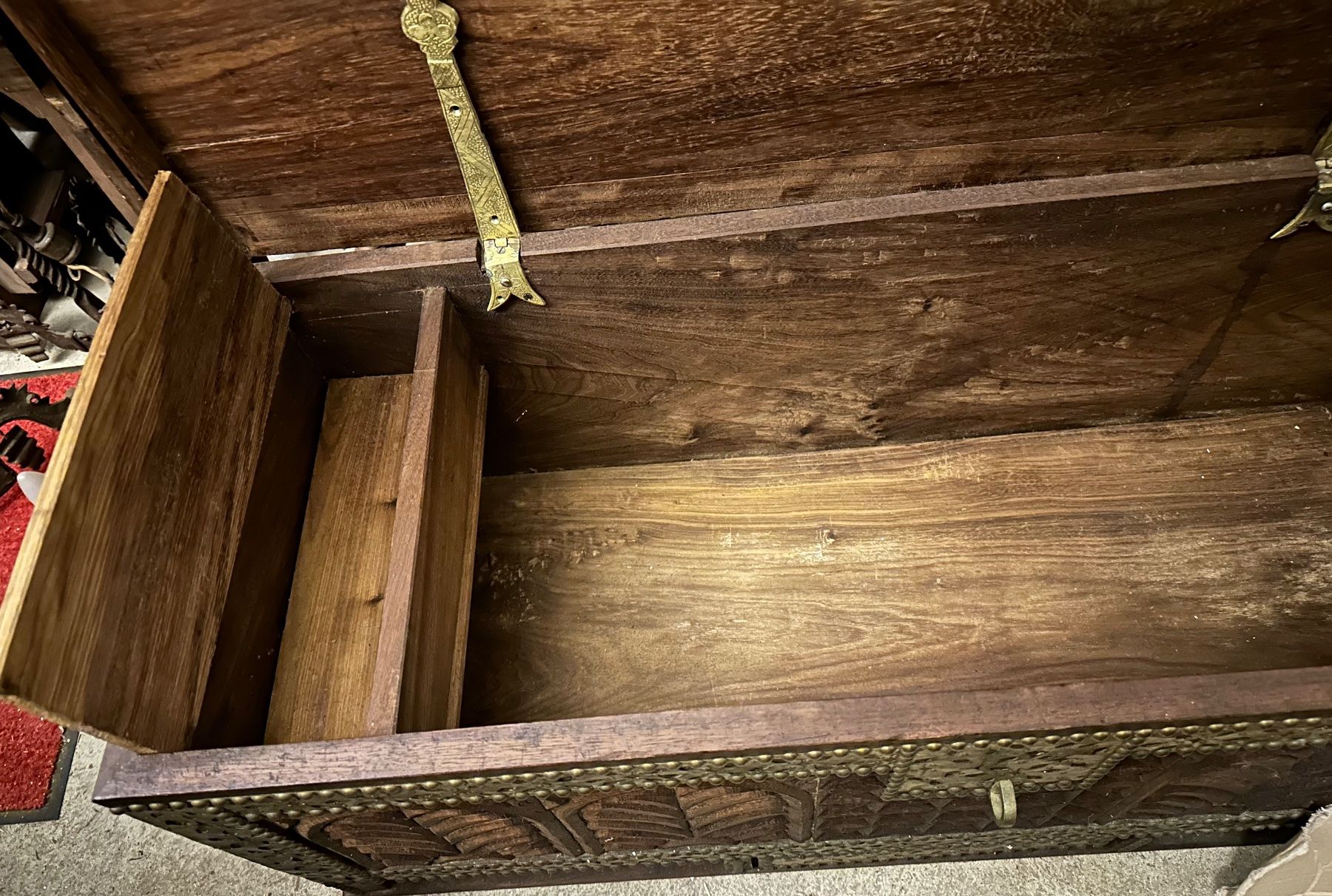 Cassapanche: Antike SANSIBAR-TRUHE aus Teakholz – Usato da Herrliberg venduto da fregatte01 2