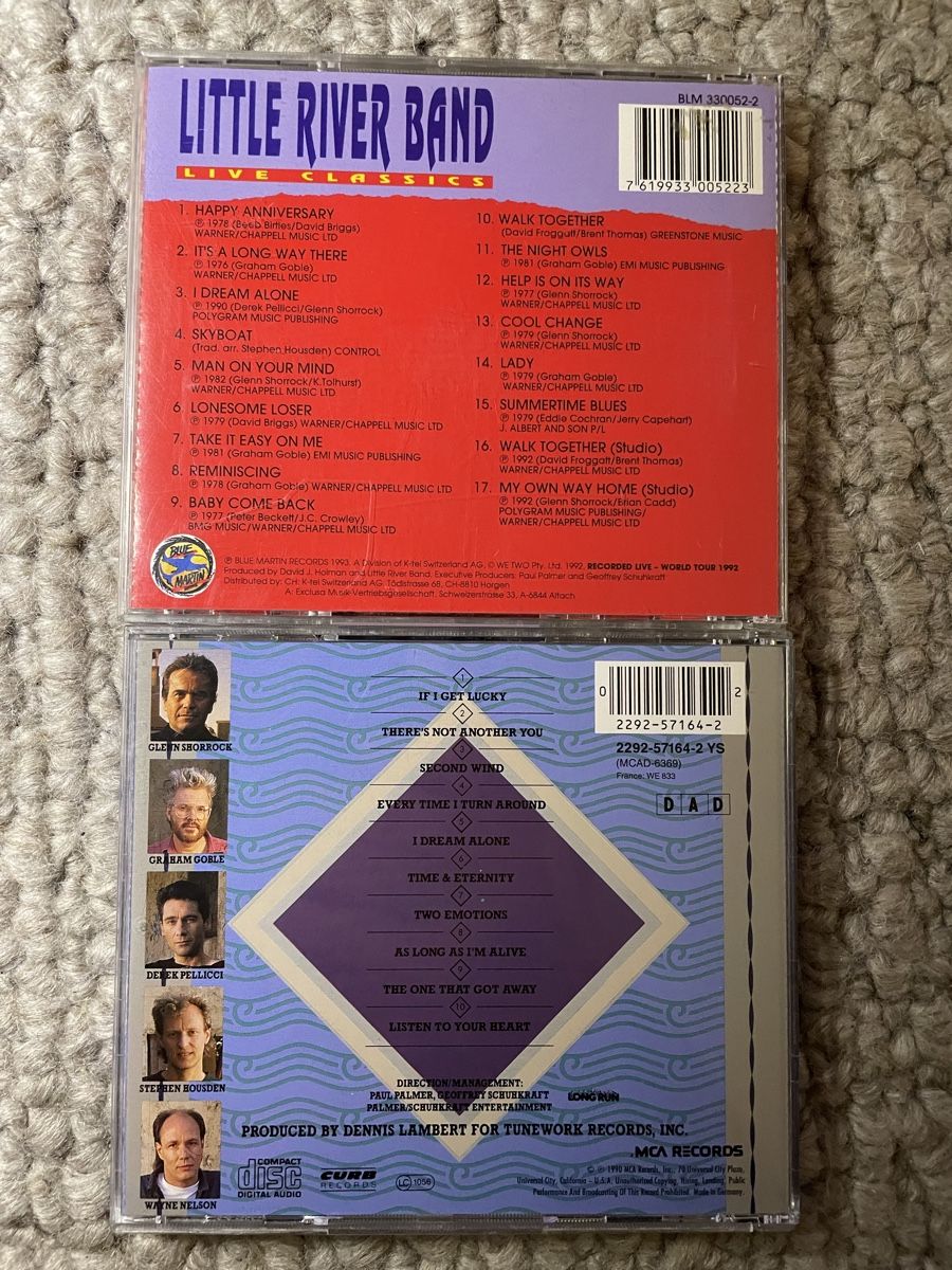 CD: 2x Little River Band  – Usato da Reinach AG venduto da trigger7811 2