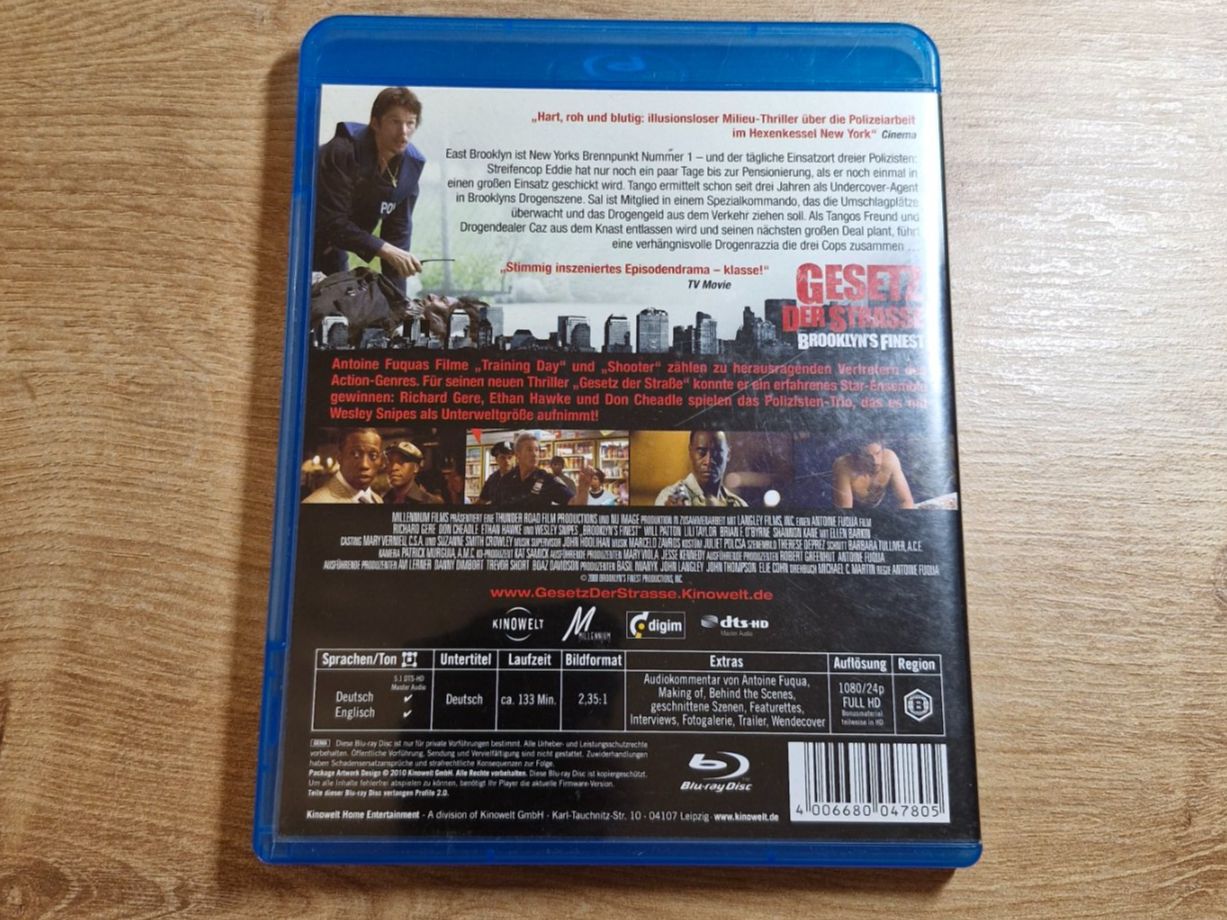 Tutti i DVDs: Gesetz der Strasse (2009) Bluray – Usato da Pfungen venduto da Whitie 1