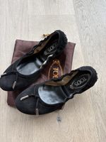 TOD'S Mokassins Ballerinas Schwarz Grösse 38