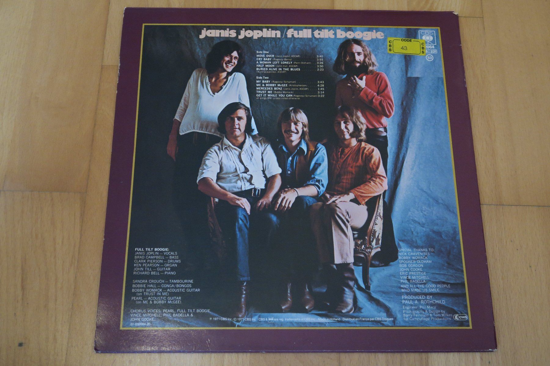 Dischi in vinile: Janis Joplin – Pearl – Usato da Thun venduto da Karibu70 1