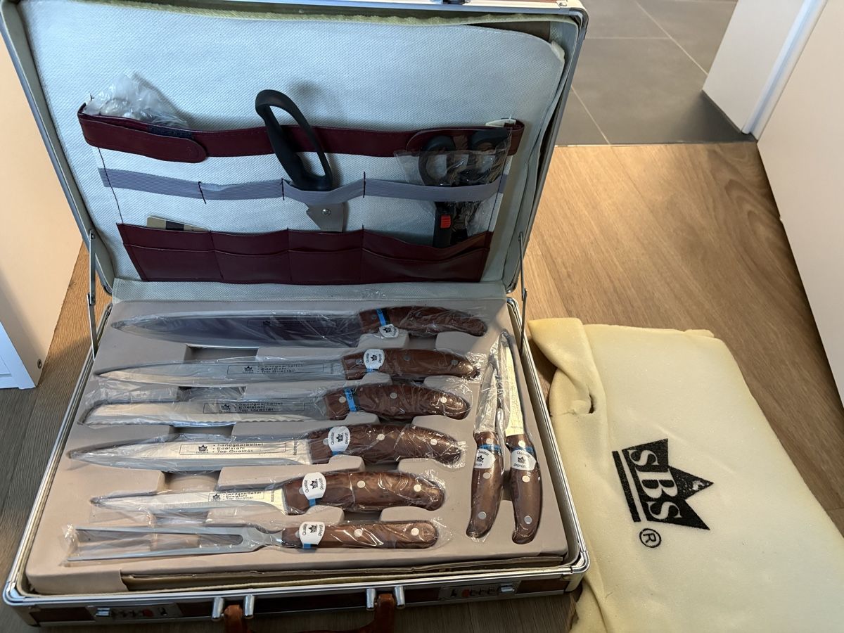 Coltelli: SBS Messerset im Koffer – Nuovo (secondo la descrizione) da Lichtensteig venduto da lau_2999 1