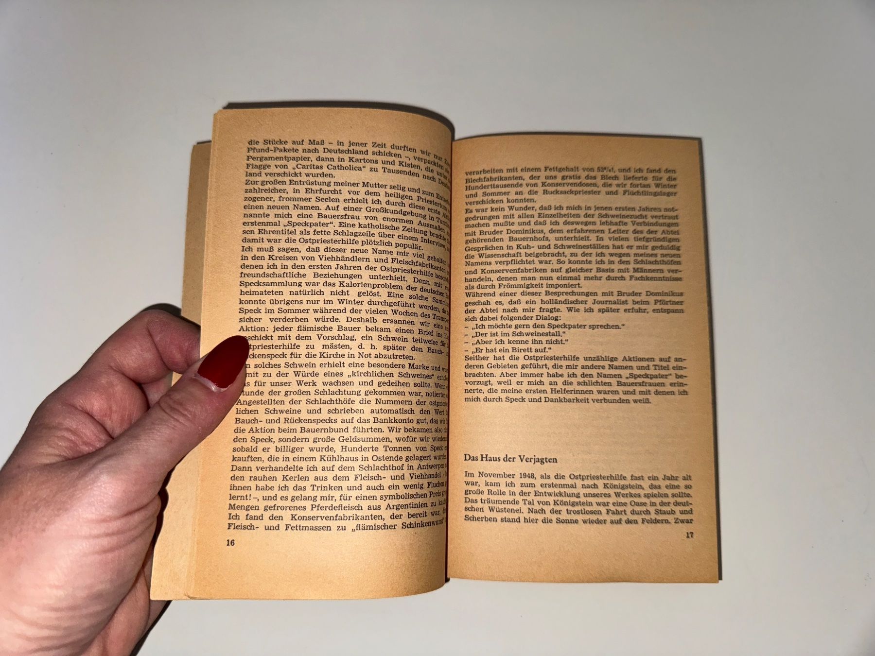Bücher: BUCH: Sie nennen mich Speckpater – Gebraucht aus Grosswangen von Second_hand_paradise 3