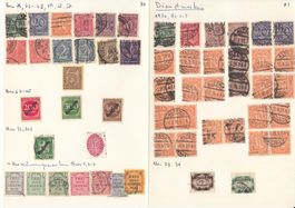 Deutsches Reich Dienstmarken 1903 - 1927