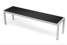 GONSER Gartenbank, ZILO, 165 cm, anthrazit (26080316Z)