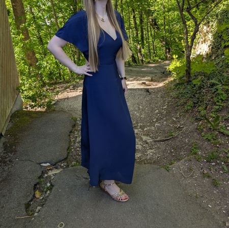 Elegantes TOMMY HILFIGER Kleid, Dunkelblau, Gr. 38