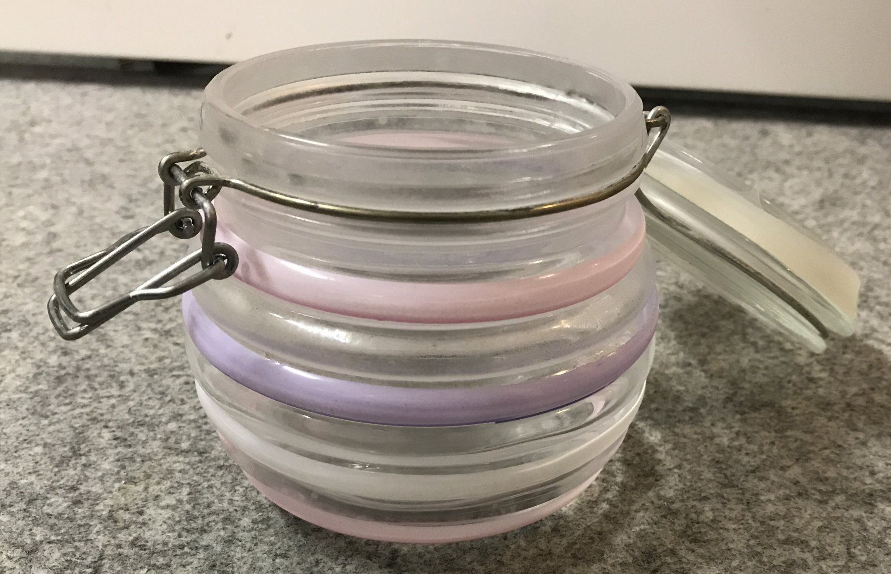 Gläser: Glasdose – Gebraucht aus Guntershausen von Gloominati