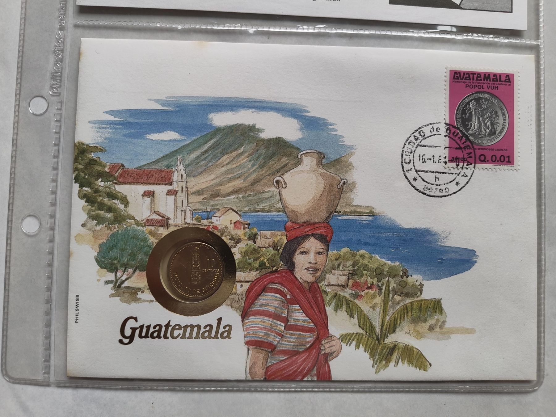 Tutti le monete: Münzbrief Guatemala  – Nuovo (secondo la descrizione) da Schönenwerd venduto da pin_rn7v 1