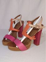 Sandalen – Tommy HIlfinger – 39 – Leder – mehrfarbig